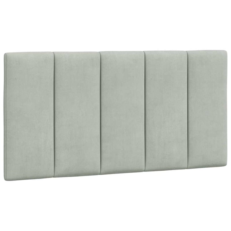 Bowery Hill Contemporary Twin XL Engineered Wood Bed Frame in Light Gray