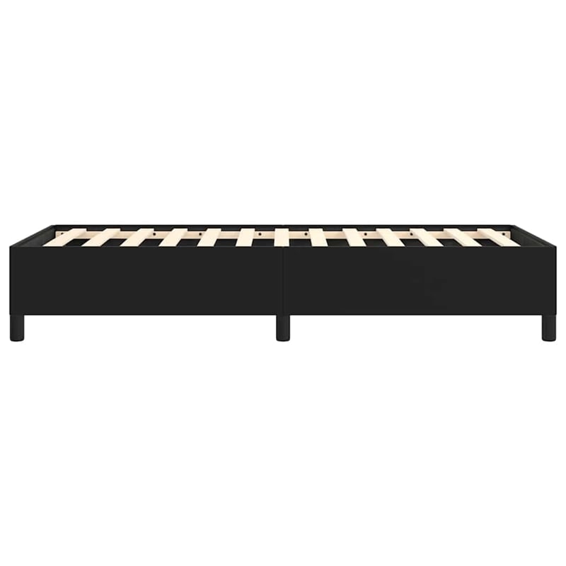 Bowery Hill Contemporary Engineered wood Twin XL Bed Frame in Black