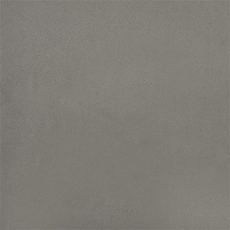 Bowery Hill Contemporary Twin XL Engineered Wood Bed Frame in Light Grey