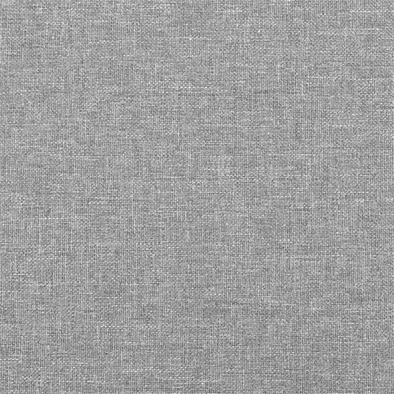 Bowery Hill Contemporary Twin XL Engineered Wood Bed Frame in Light Gray