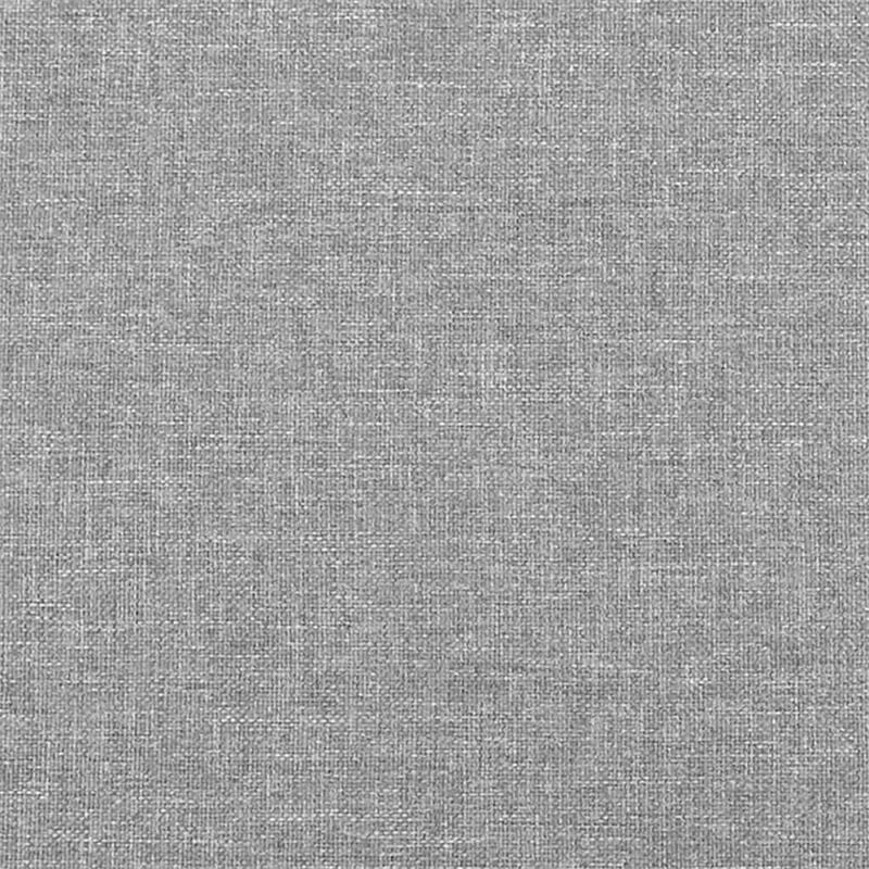 Bowery Hill Contemporary Engineered Wood King Bed Frame in Light Grey