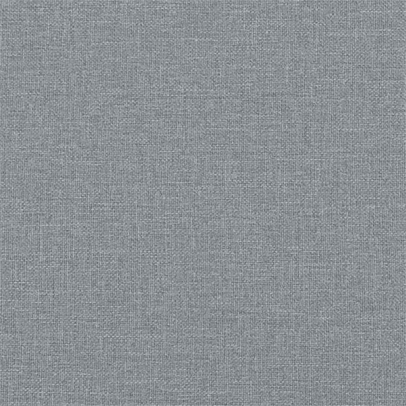 Bowery Hill Queen Engineered Wood Bed Frame with Headboard in Light Grey