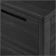 Bowery Hill Contemporary Polypropylene Storage Box in Anthracite