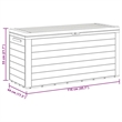 Bowery Hill Contemporary Polypropylene Storage Box in Anthracite