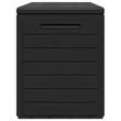 Bowery Hill Contemporary Polypropylene Storage Box in Anthracite