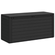 Bowery Hill Contemporary Polypropylene Storage Box in Anthracite
