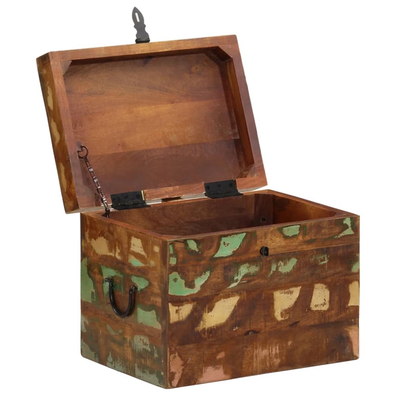 Bowery Hill Contemporary Reclaimed Solid Wood Storage in Multi-Color