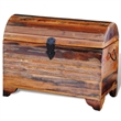 Bowery Hill Solid Reclaimed Wood Multicolor Storage Chest Rectangular 23.6