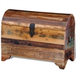 Bowery Hill Solid Reclaimed Wood Multicolor Storage Chest Rectangular 23.6