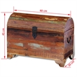 Bowery Hill Solid Reclaimed Wood Multicolor Storage Chest Rectangular 23.6