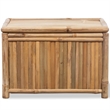 Bowery Hill Small Medium Large Durable Bamboo Storage Box in Brown