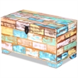 Bowery Hill Solid Reclaimed Wood Multicolor Storage Chest Rectangular 28.7