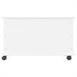 Bowery Hill Contemporary Solid Pine Wood Storage Chest in White