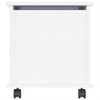 Bowery Hill Contemporary Solid Pine Wood Storage Chest in White