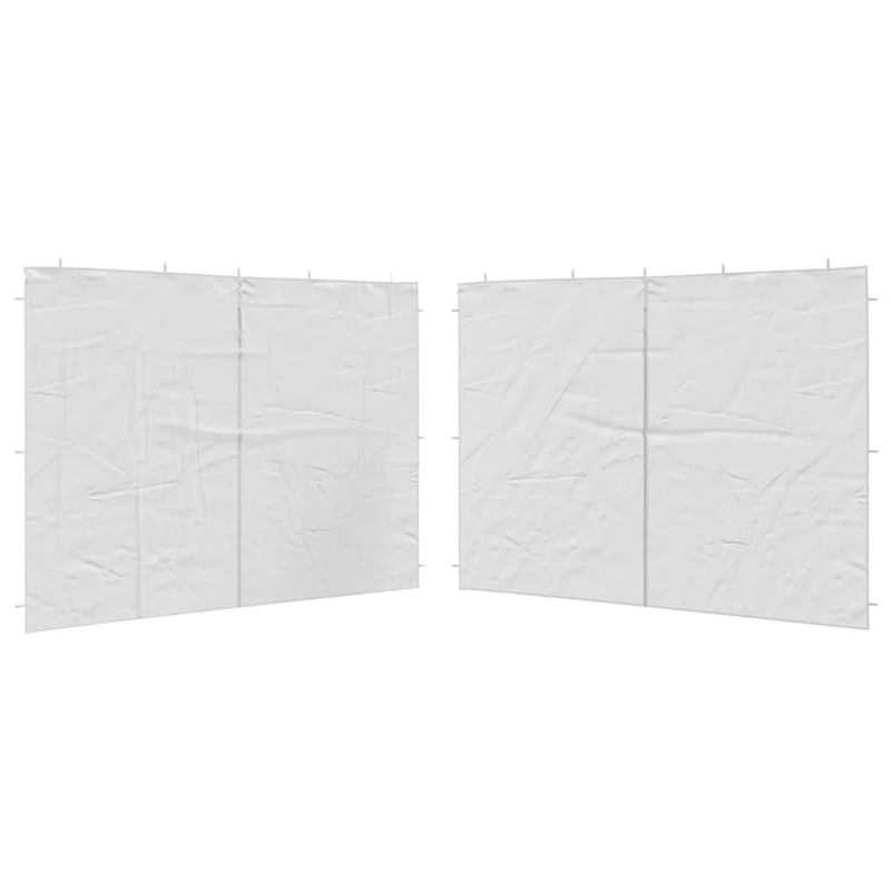 Bowery Hill Contemporary 9.8 ft x 6.4 ft Party Tent Sidewall in White