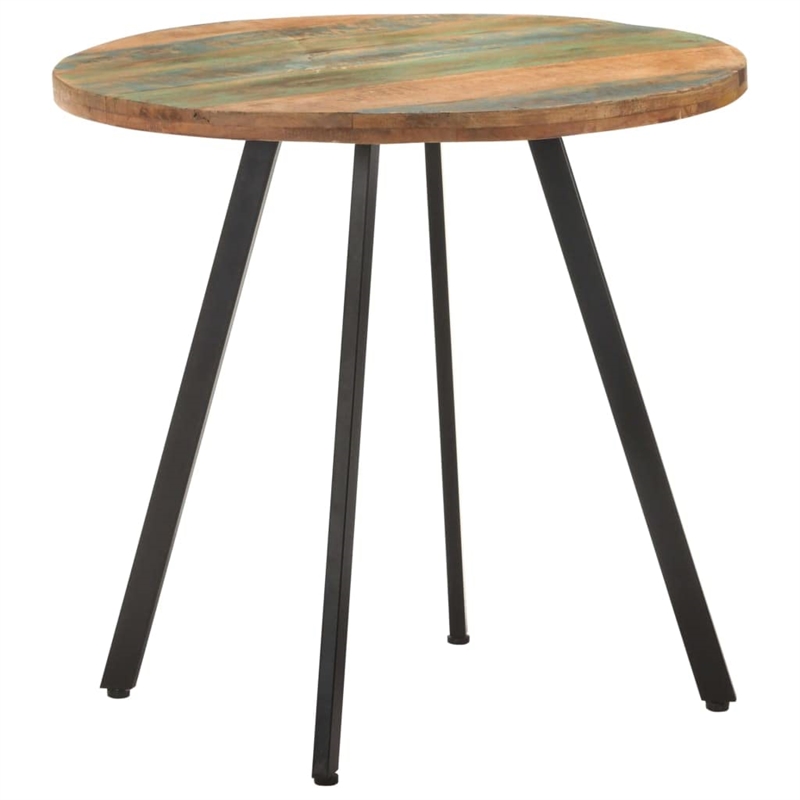 Bowery Hill Contemporary Wood Finish Dining Table in Multi-Color