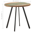 Bowery Hill Contemporary Wood Finish Dining Table in Multi-Color