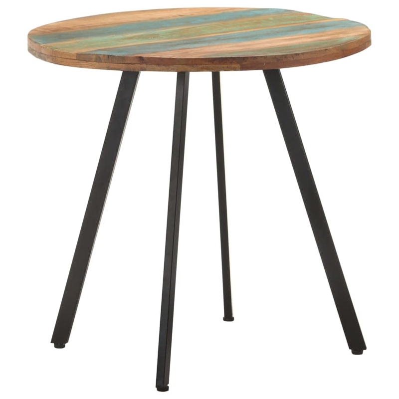 Bowery Hill Contemporary Wood Finish Dining Table in Multi-Color