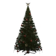 Bowery Hill Contemporary Warm White PVC Tree Light in Dark Green