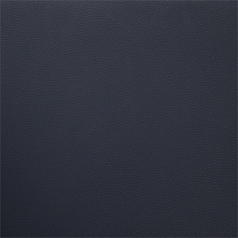 Bowery Hill Contemporary Sofa in Black And Dark Gray Cushions
