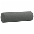 Bowery Hill Large Metal Sofa Set in Dark Grey Polyester Fabric