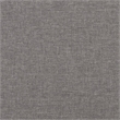Bowery Hill Single Sofa Chair with Footstool in Light Grey Polyester