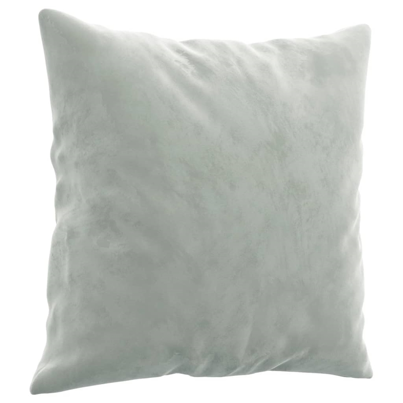 Bowery Hill Metal 3-Seater Sofa in Light Grey Polyester Velvet