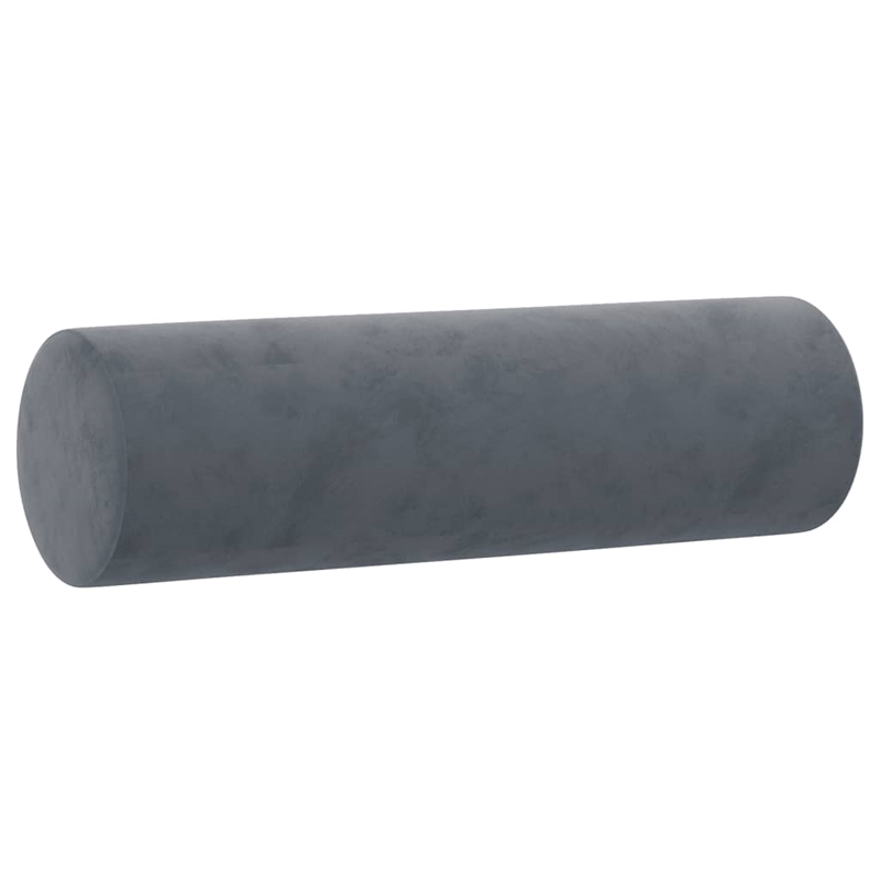 Bowery Hill Contemporary Rectangular Sofa Set in Dark Grey Velvet