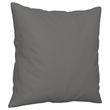 Bowery Hill Contemporary Polyester 2-Seater Sofa in Dark Gray