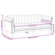 Bowery Hill Contemporary Wooden Medium Sofa Set in Brown Polyester