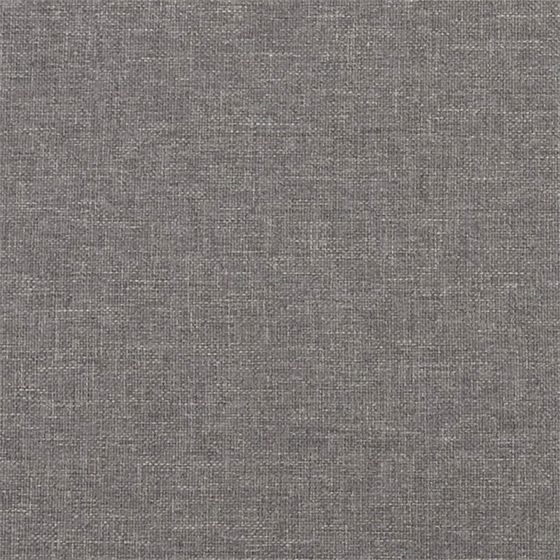 Bowery Hill Single Single Sofa Chair in Light Grey Polyester
