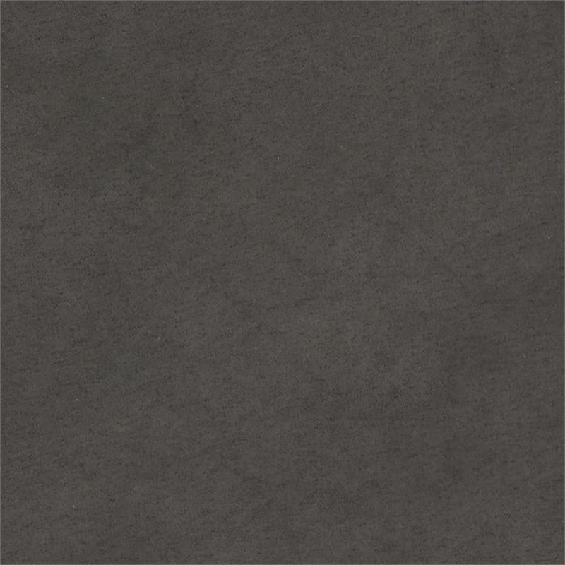 Bowery Hill Contemporary Single Sofa Chair in Dark Gray Microfiber