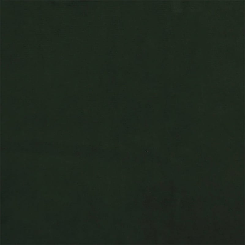 Bowery Hill Contemporary Sofa Bed in Dark Green Polyester Velvet