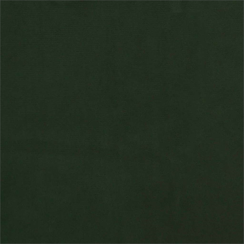 Bowery Hill Contemporary Metal Sofa Bed in Dark Green Velvet