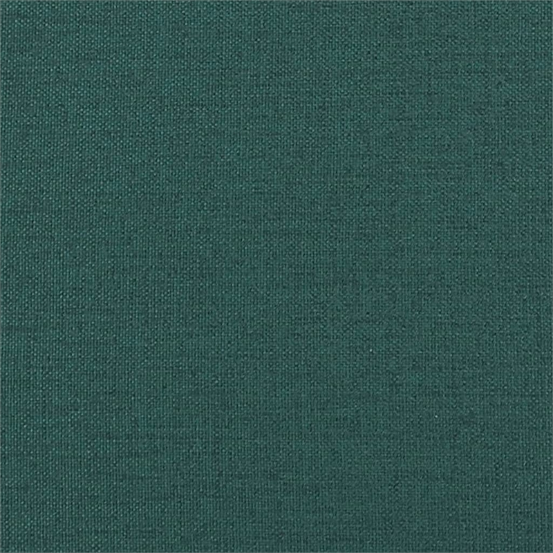 Bowery Hill Contemporary Polyester Large Durable Sofa in Dark Green