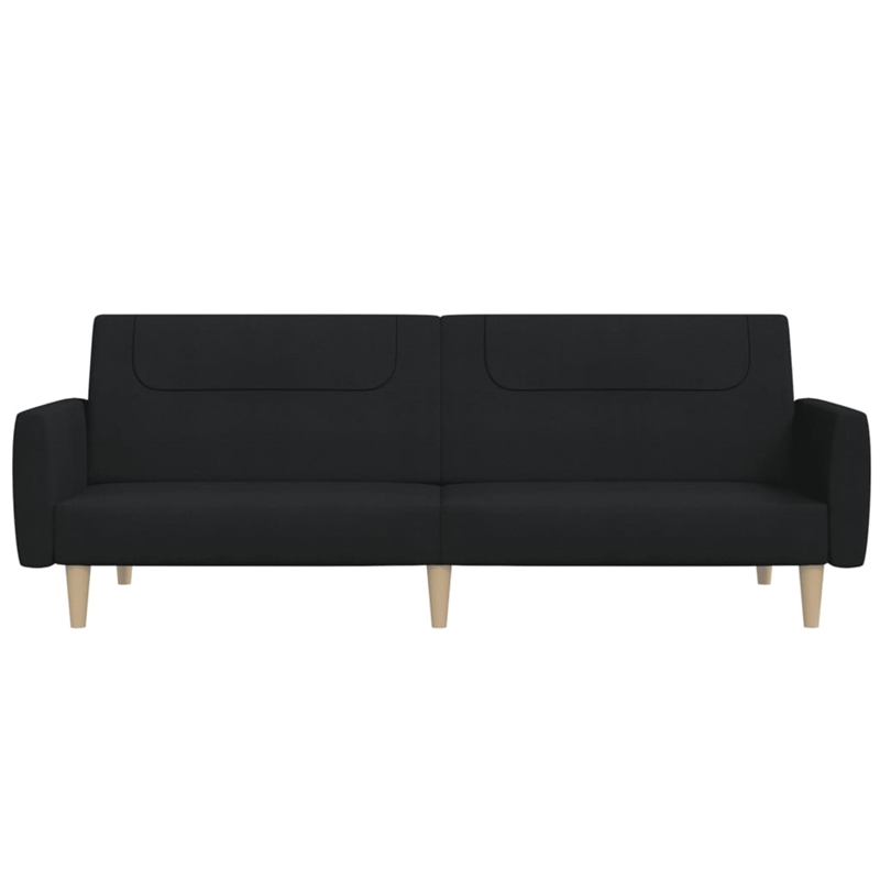 Bowery Hill Modern / Contemporary Sofa Bed in Black Finish Fabric