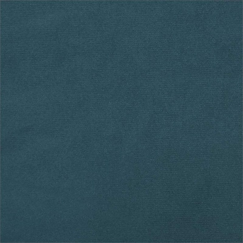Bowery Hill Modern / Contemporary Sofa Bed in Blue Polyester Velvet