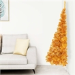 Bowery Hill Christmas Tree Gold PET Large Durable Christmas Tree Modern