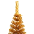 Bowery Hill Christmas Tree Gold PET Large Durable Christmas Tree Modern