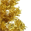 Bowery Hill Slim Artificial Half Christmas Tree Gold PVC Skinny