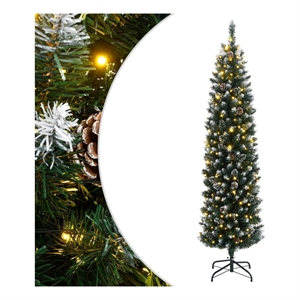 Bowery Hill Artificial Christmas Tree Green PVC 70.9&quot Decorative Inlays