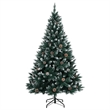 Bowery Hill Contemporary Artificial Christmas Tree 300 LEDs 82.7