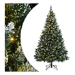 Bowery Hill Contemporary Artificial Christmas Tree 300 LEDs 82.7