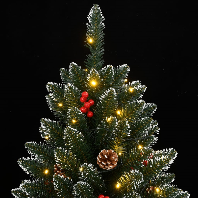 Bowery Hill Contemporary Artificial Christmas Tree 300 LEDs 82.7