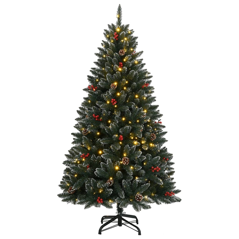 Bowery Hill Contemporary Artificial Christmas Tree 300 LEDs 70.9