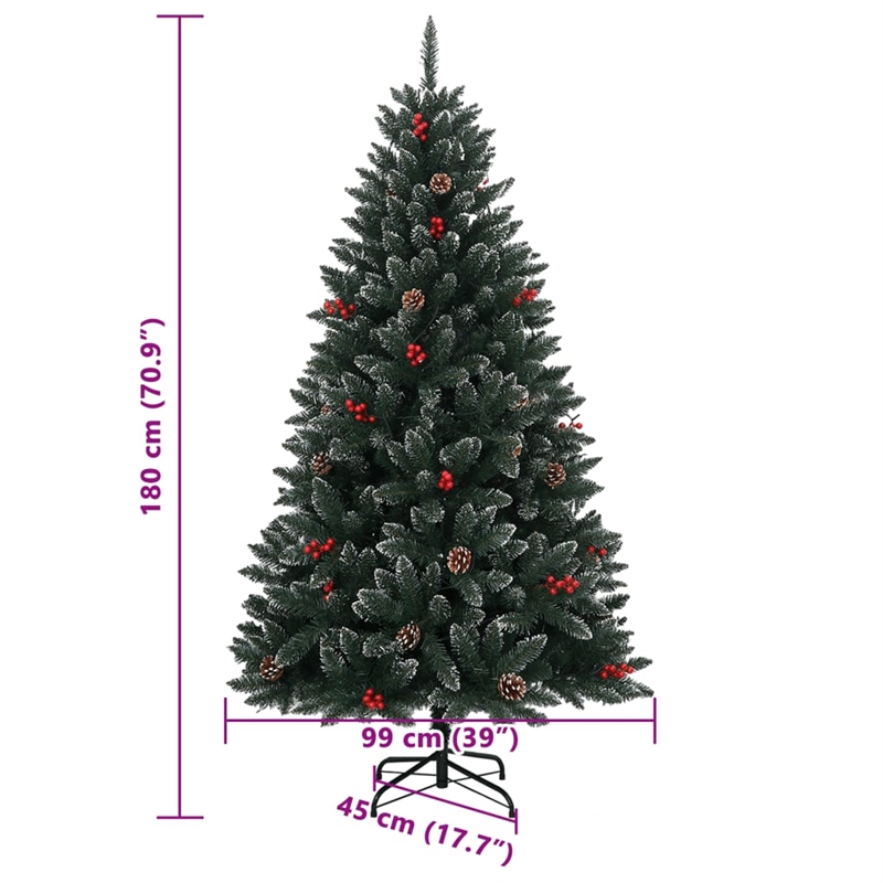 Bowery Hill Contemporary Artificial Christmas Tree 300 LEDs 70.9