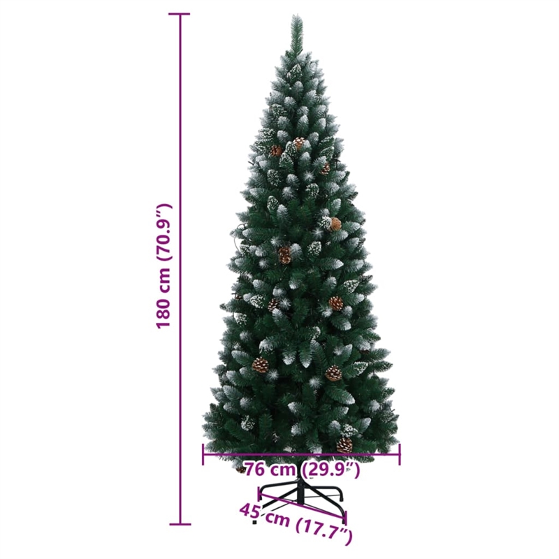 Bowery Hill Contemporary Artificial Christmas Tree 300 LEDs 70.9