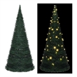 Bowery Hill Pop-up Christmas Tree Green PVC 7 ft Collapsible