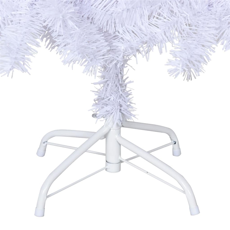 Bowery Hill Artificial Christmas Tree White PVC Steel Extra large