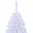 Bowery Hill Fake Christmas Tree White PVC Medium Adjustable Armrests
